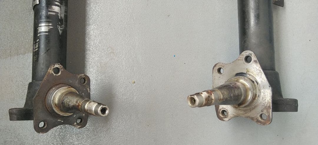 AE86 ネジ式 車高調 フロント ショック スピンドル 純正長カートリッジ用