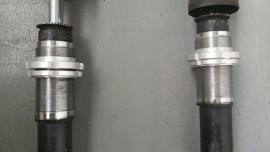 AE86 ネジ式 車高調 フロント ショック スピンドル 純正長カートリッジ用