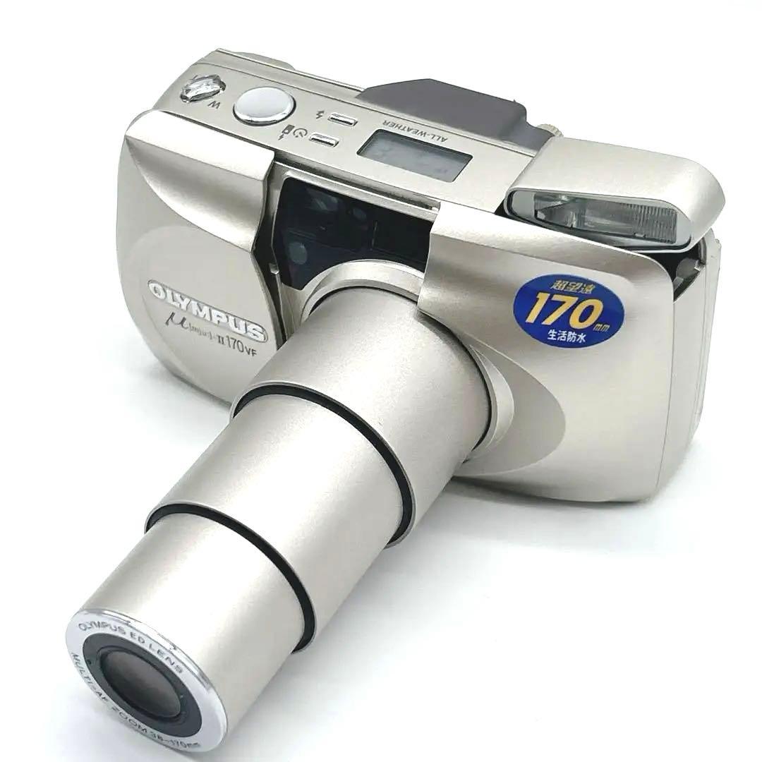 OLYMPUS フィルムカメラ μ[mju:]-II 170VF 簡易動作確認