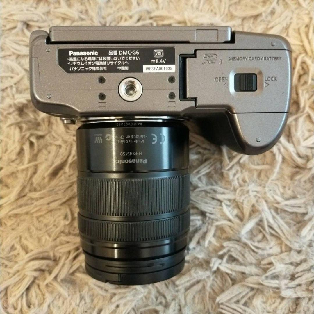 Panasonic デジタルカメラ　Wi-Fi　DMC-G6　ダブルレンズ