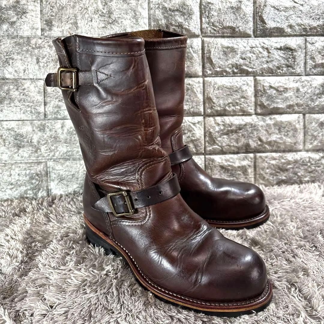 美品❣️90' チペワ 廃番 27864 エンジニアUSA製 ヴィンテージ 茶芯