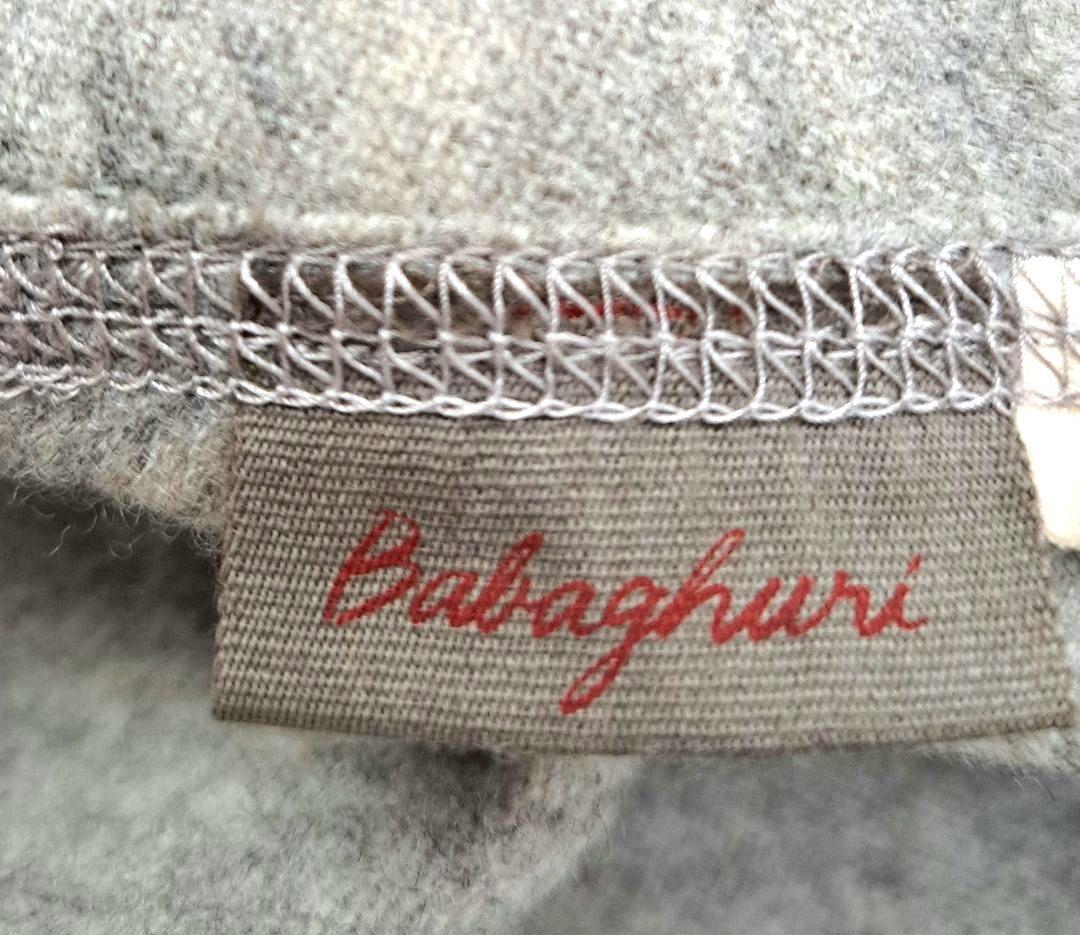 223　美品　ヨーガンレール　ウール100%コート　変形ハイネック M