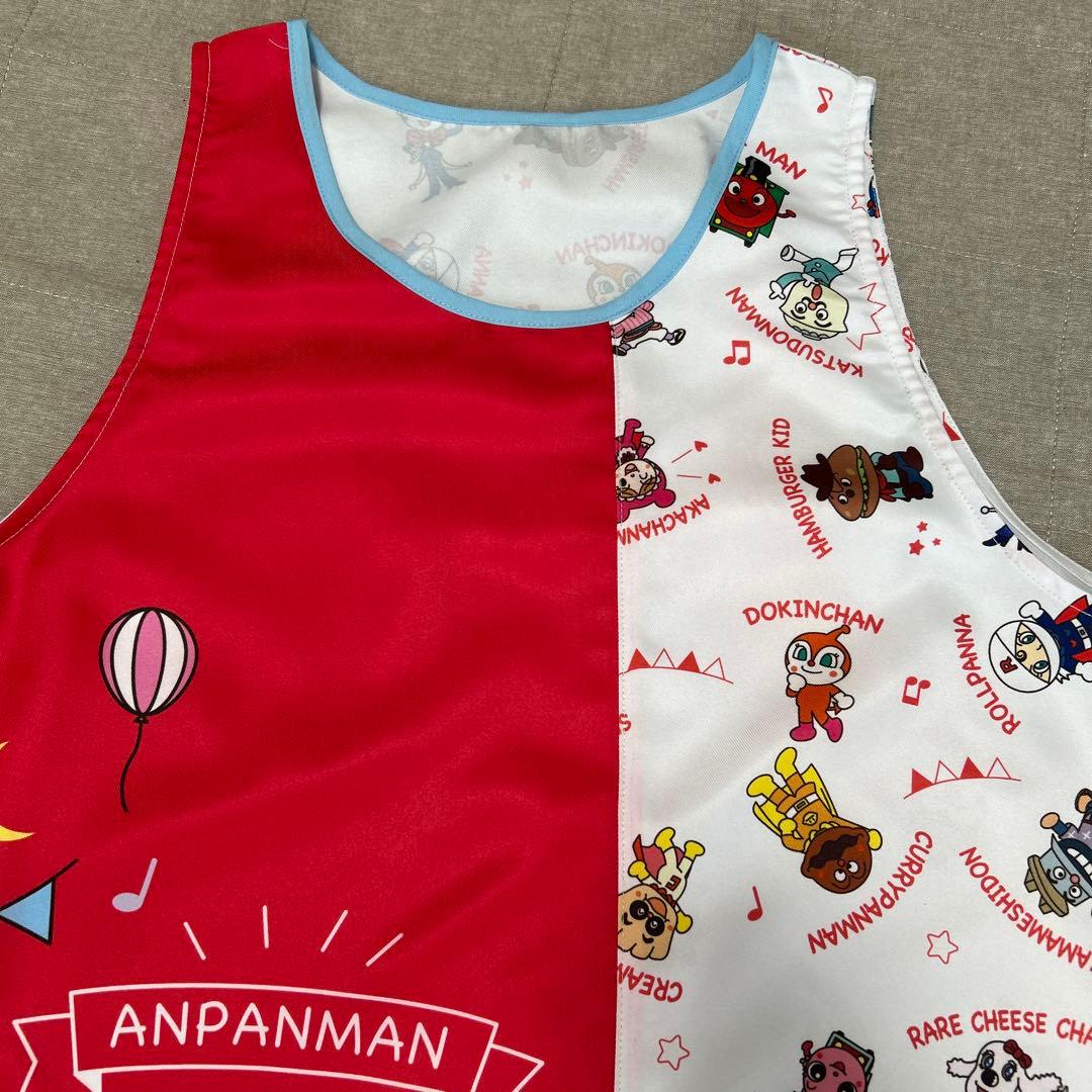 エレン様　アンパンマンエプロン2点セット　パンをおとどけ　みんなあつまれ