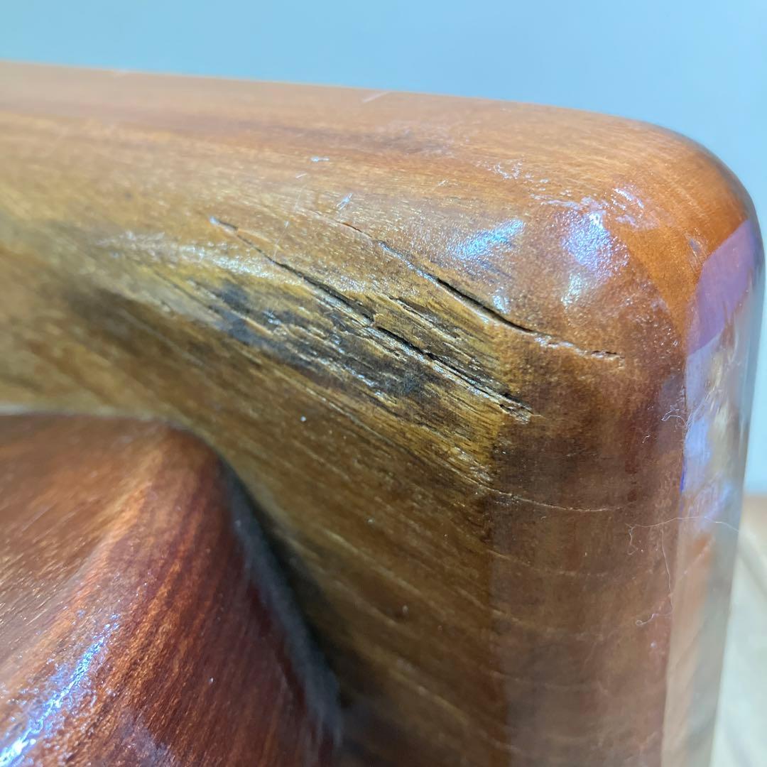 B-1 昭和レトロ 銘木 豆座卓 飾り台 花台 ミニテーブル 木製盆栽台 古道具