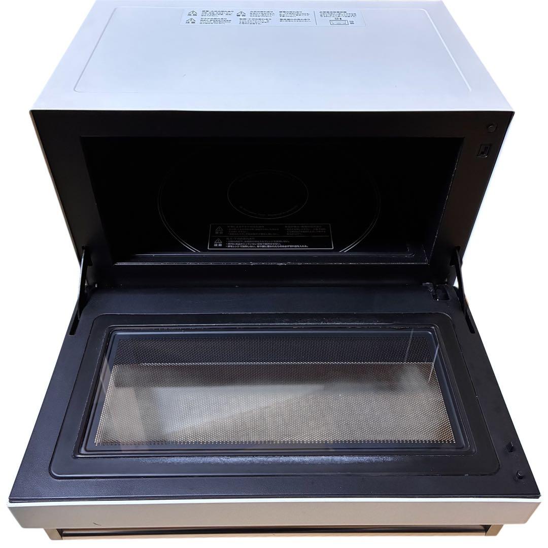 【動作良好】BALMUDA オーブンレンジ K04A-WH ホワイト