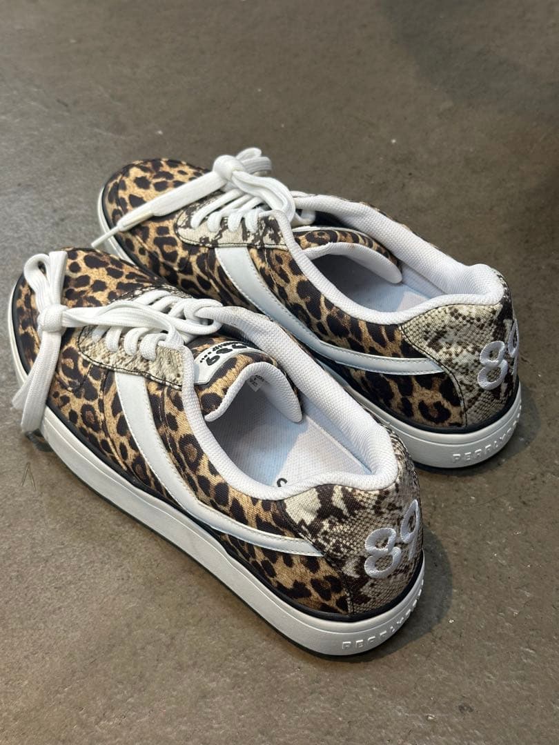 PEARLY GATES ヒョウ柄ゴルフシューズ