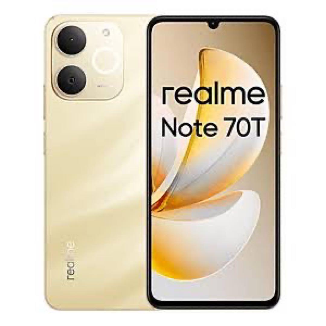 realme Note 70T ゴールド