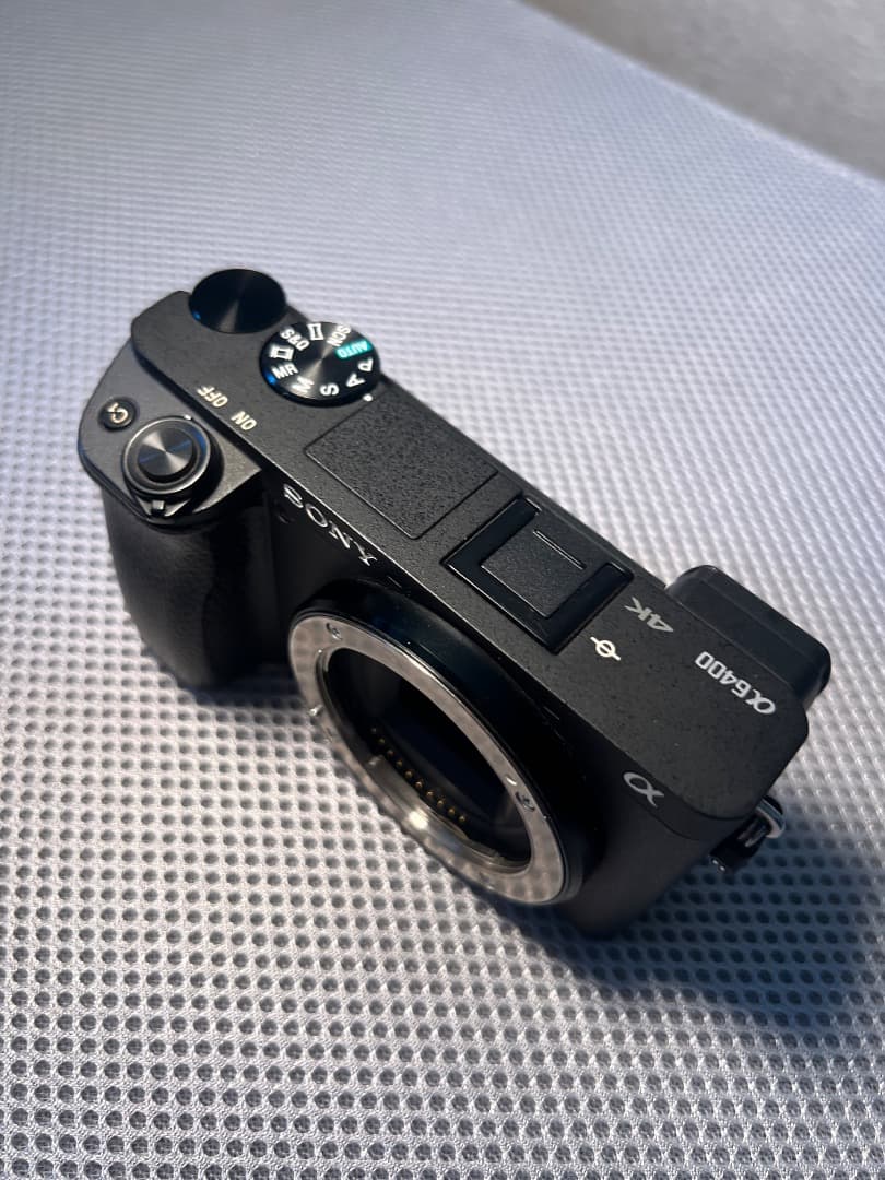 SONY α6400 ミラーレス一眼カメラ ショット数848回 動作確認済み