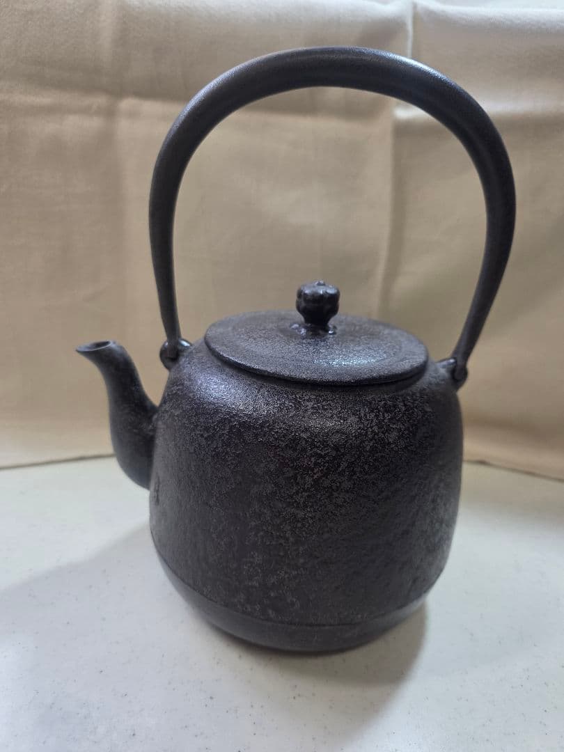 ■yuko■長文堂　なつめ　鉄瓶　美品