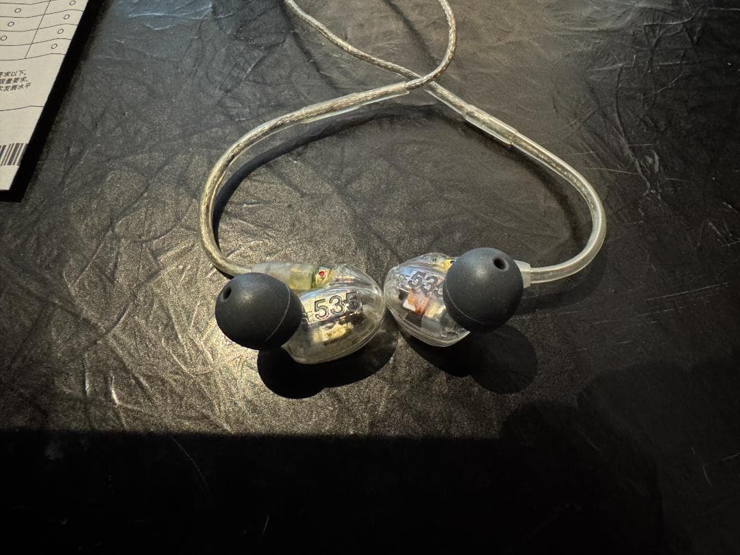 SHURE シュアー SE535 mmcx 有線イヤホン ジャンク