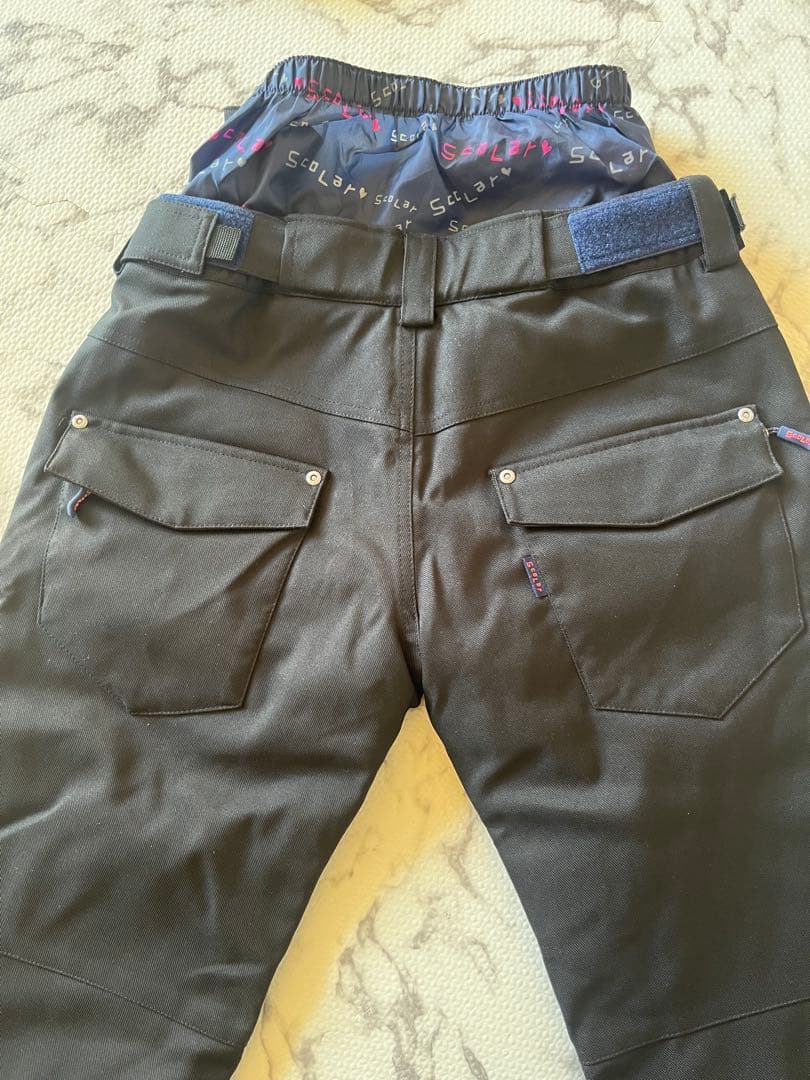 【超美品】SCOLAR スノーボードウェア 上下セット おまけ　手袋付き