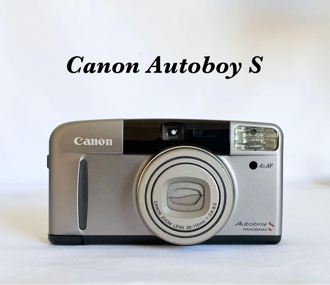 【完動品】Canon Autoboy S フィルムカメラ 動作確認済み