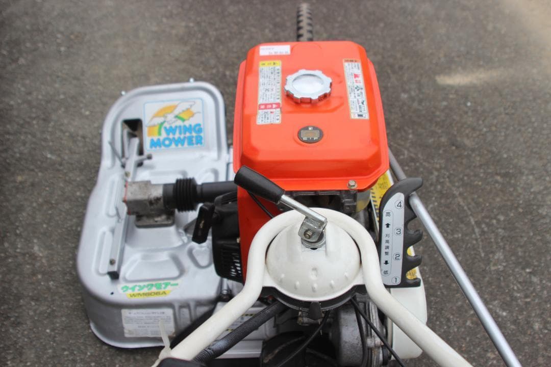 草刈機　オーレック　ウイングモアー　WM606A　爪新品　あぜ草刈機