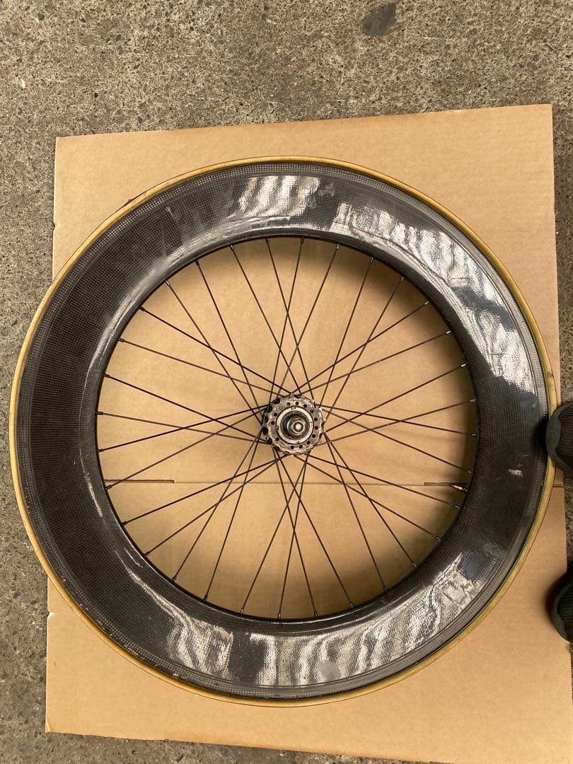 カーボンホイール 完組チューブラホイール　ロードバイク
