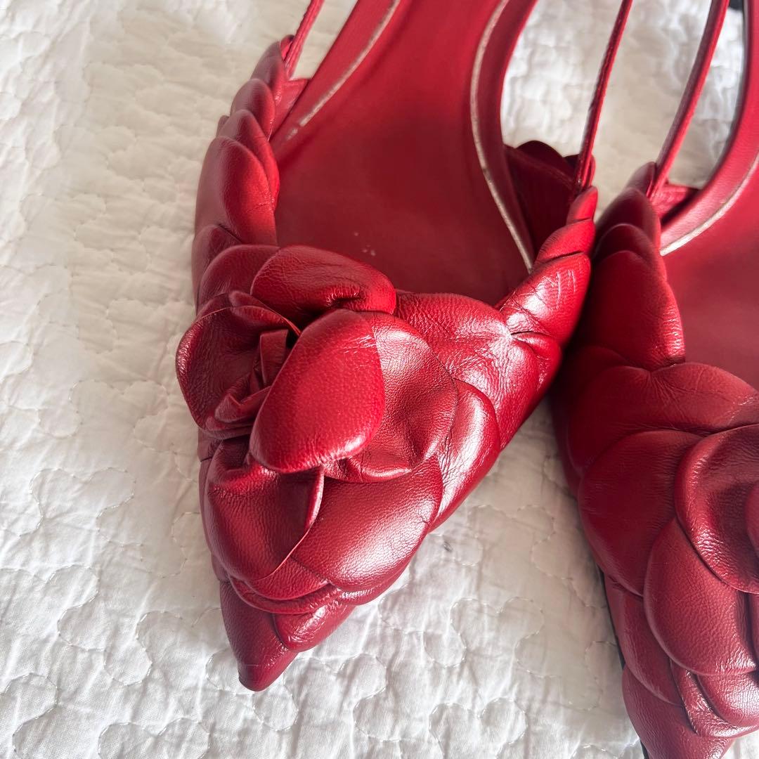 ヴァレンティノ ガラヴァーニ ATELIER フラワーパンプス 花 ミュール