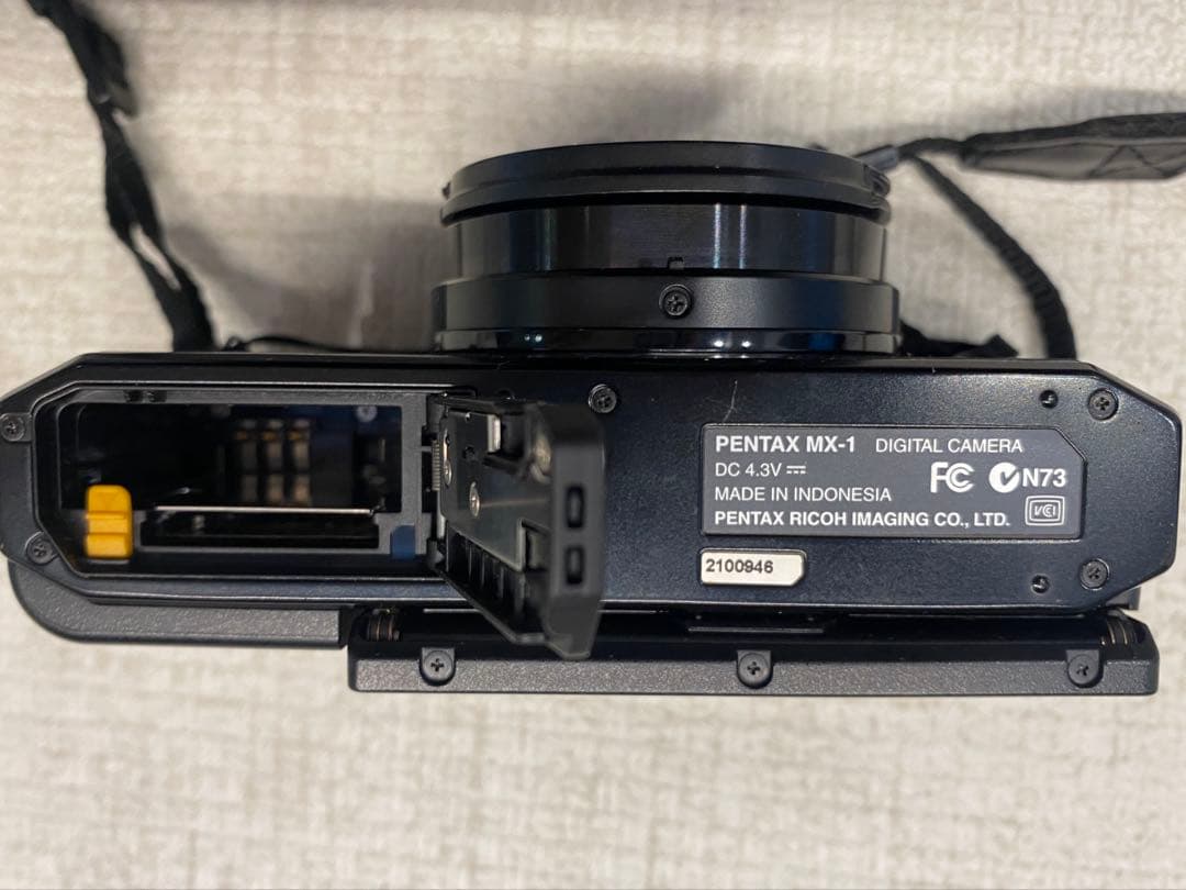 PENTAX MX-1 コンパクトデジタルカメラ ブラック