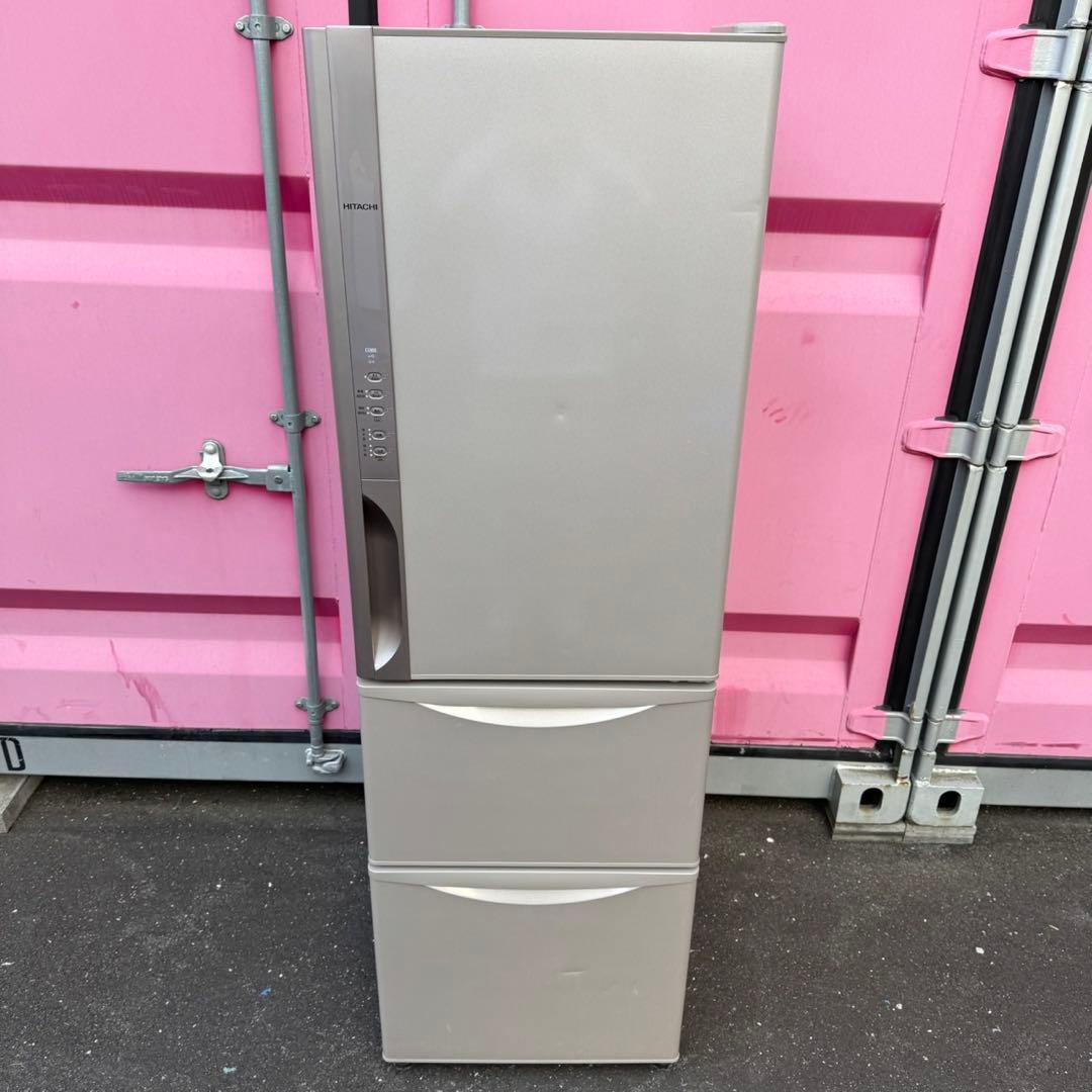 83⭐️2017年製★日立　冷蔵庫　自動製氷　大型　3ドア　315L