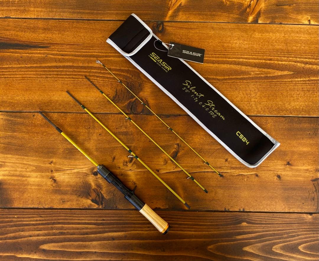 4ピース　ベイトロッド　トラウトロッド　山女魚　岩魚　パックロッド　渓流釣り