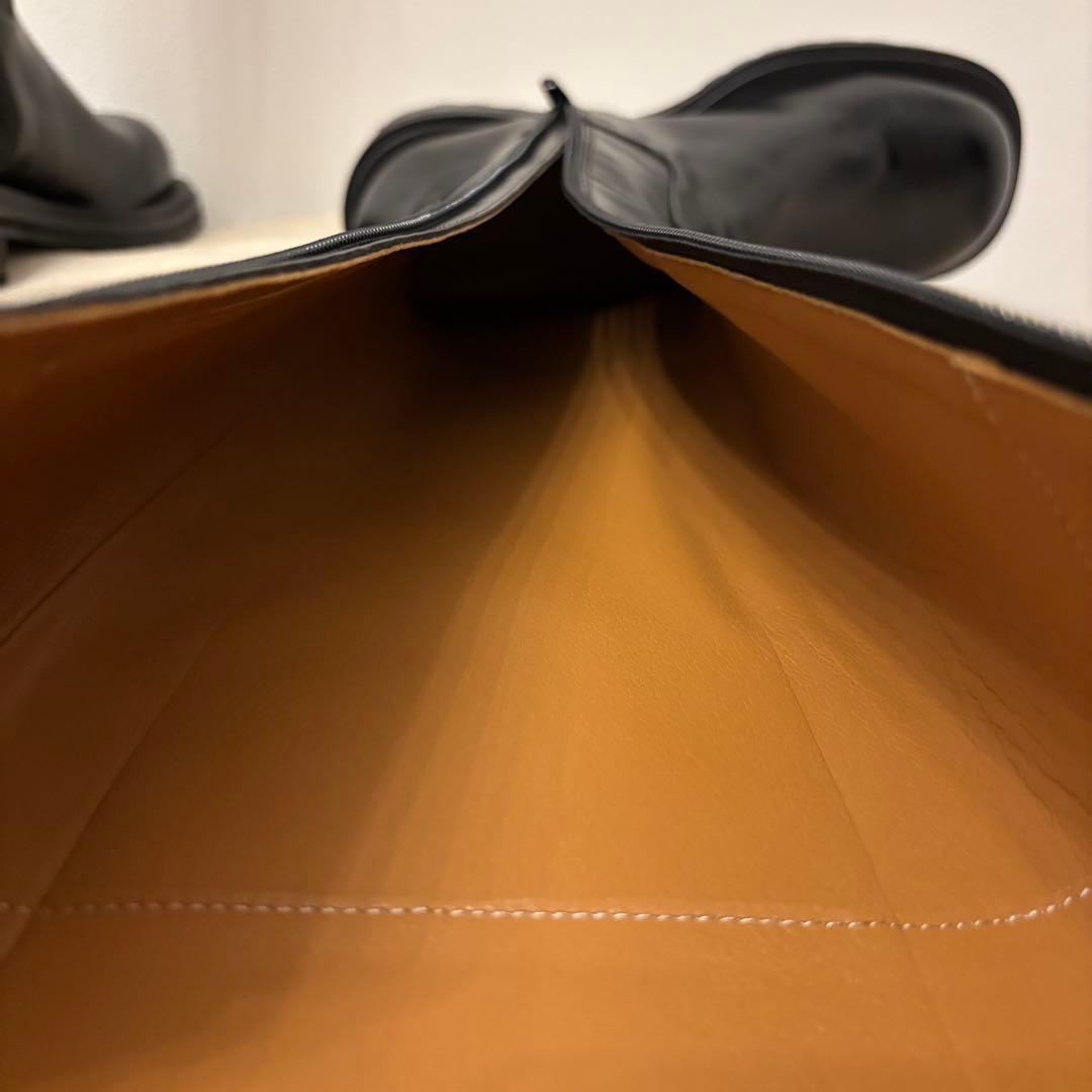 未使用級✨THE glow CANAL JEAN☆ロングブーツ 黒24.5cm