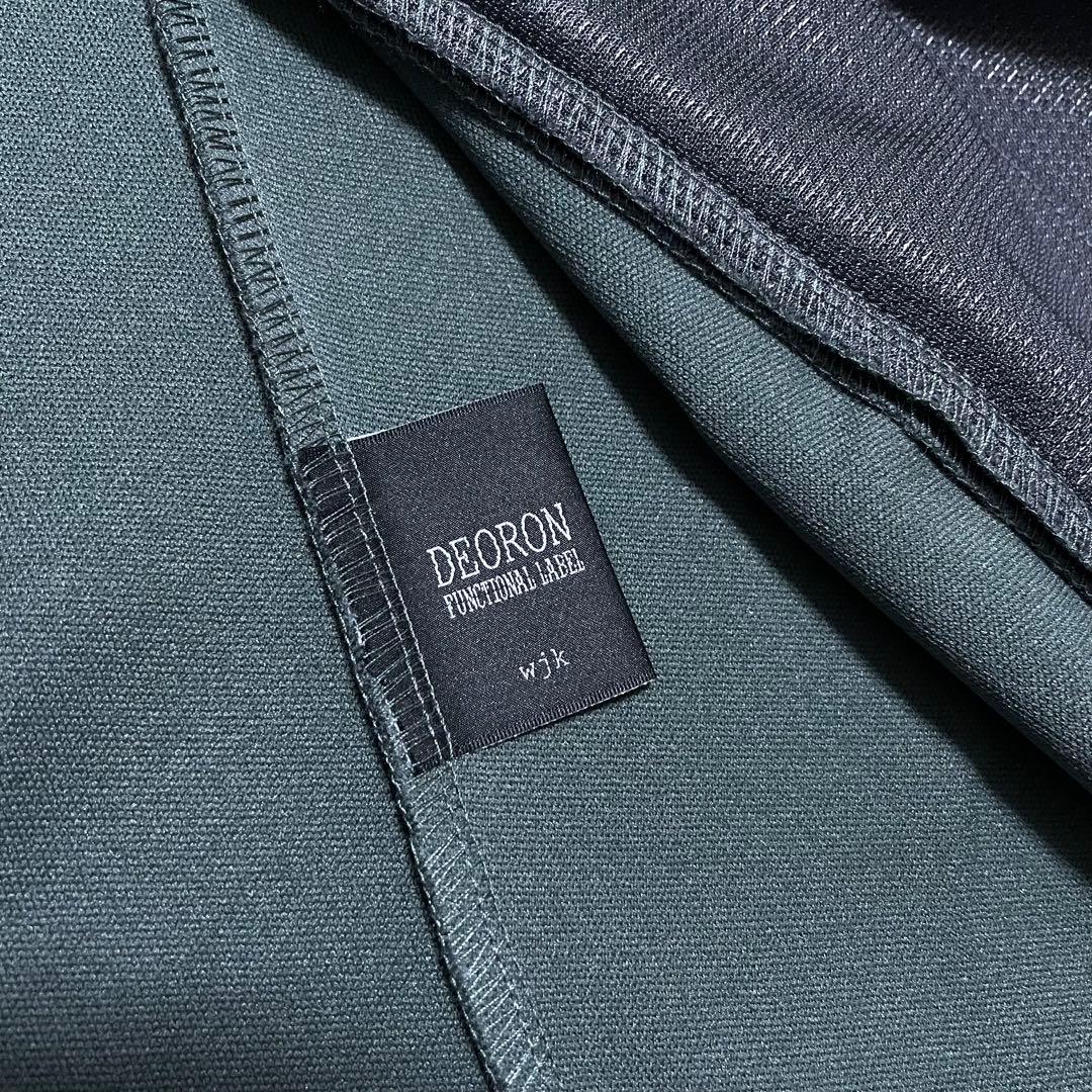 wjk ジャージ　セットアップ　チャコールグレー　L workout