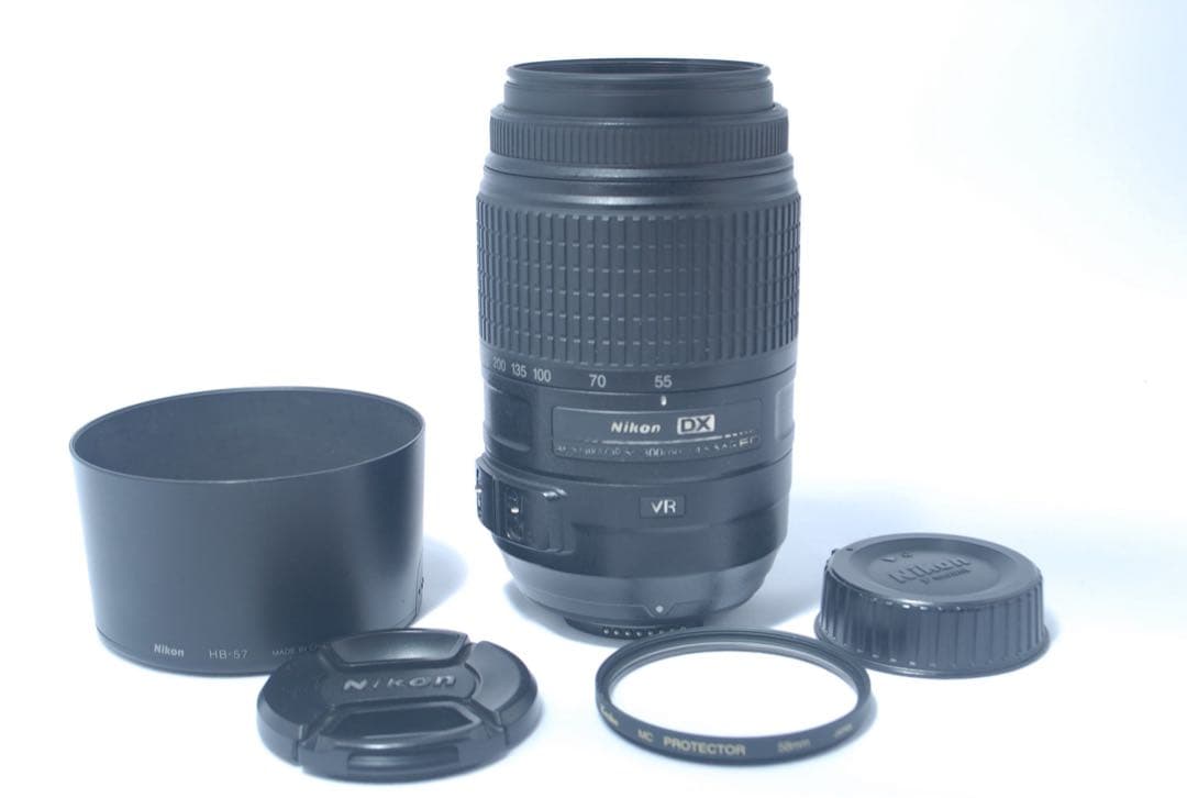 【最安値】超望遠レンズ☘️Nikon AF-S 55-300mm☘️手ぶれ補正