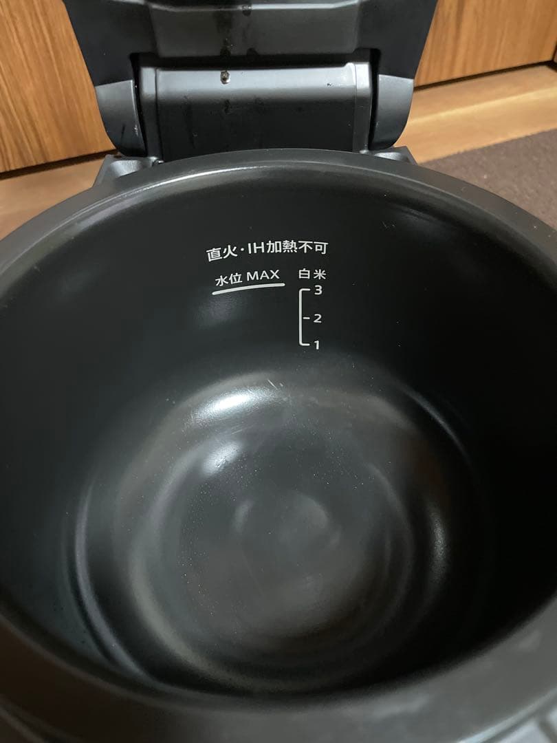 【美品】SHARP HEALSIO 炊飯器 KN-HW10G-B