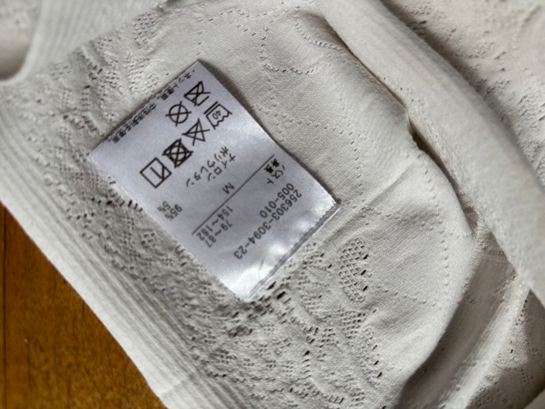 チャコットノーソーイング　オフホワイト　未使用品