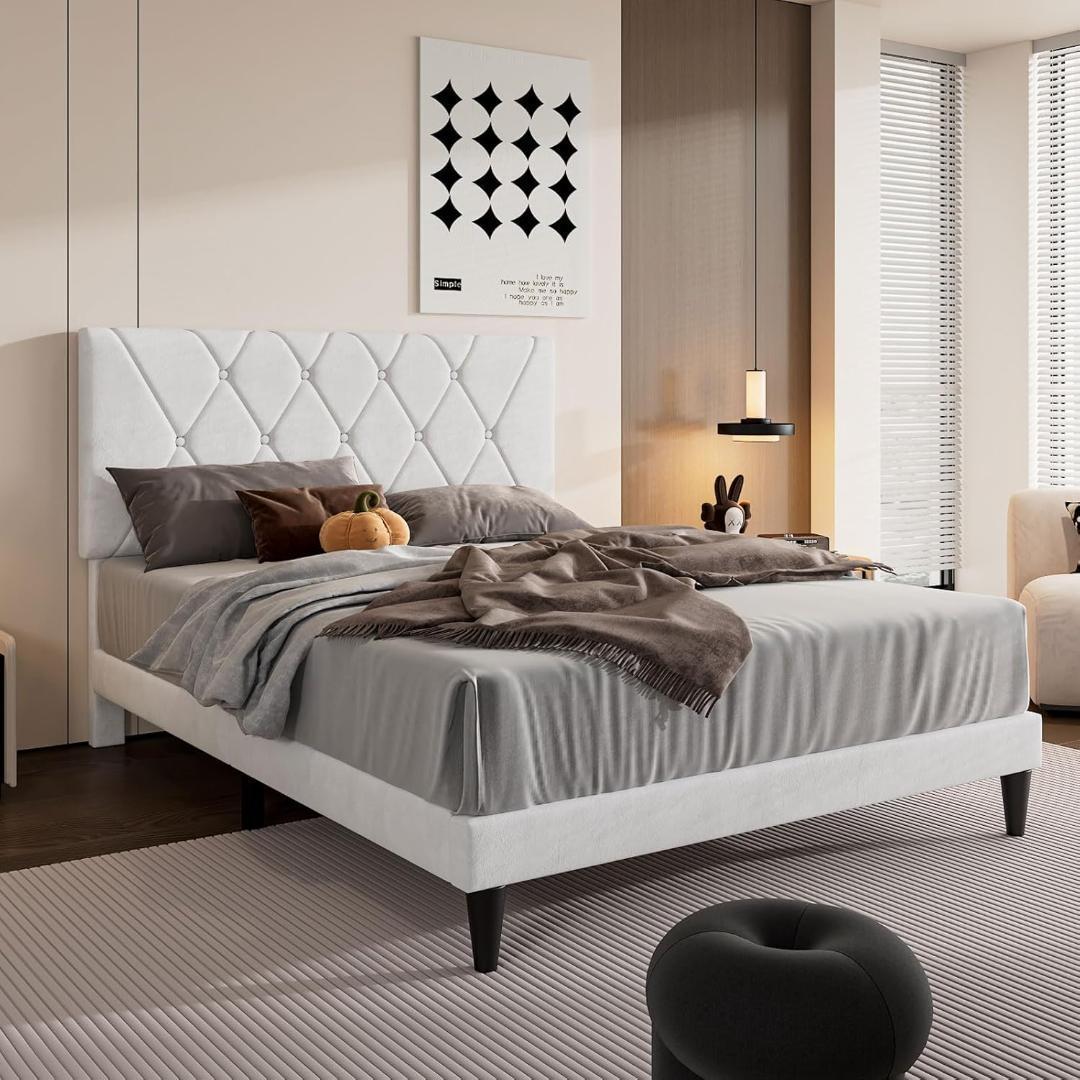 ◎お買い得品◎ ダブルベッド ベッドフレーム 新品未開封品 送料込み