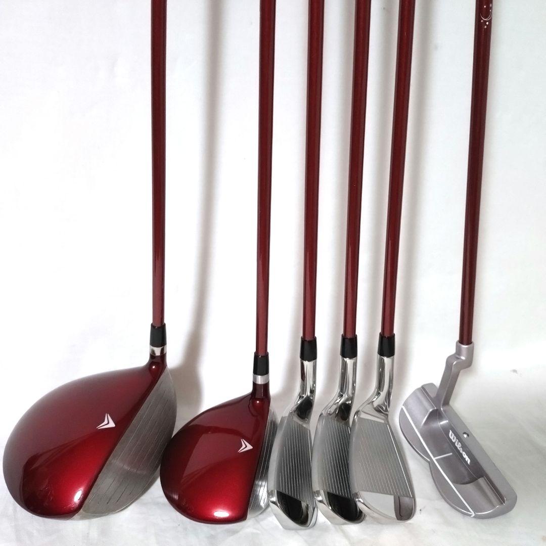 美品　Wilson　Tiara is　レディース　ゴルフクラブセット　FILA