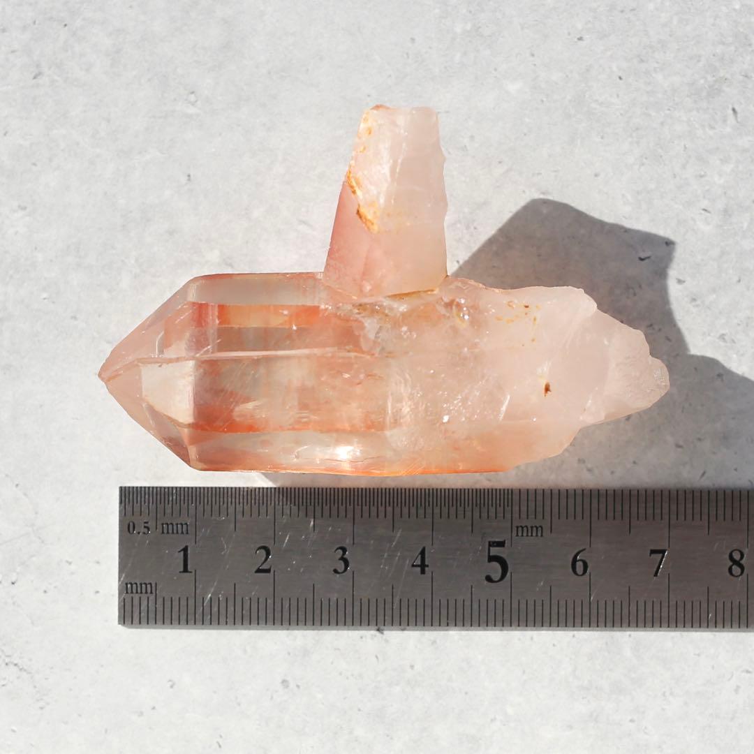 ソウルメイトツイン ディープピンクレムリアンシード 天然石 水晶 ツインレイ