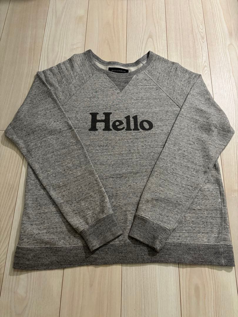 ♥*g様 【一回短時間】★ MADISONBLUE HELLO SWEAT ★0
