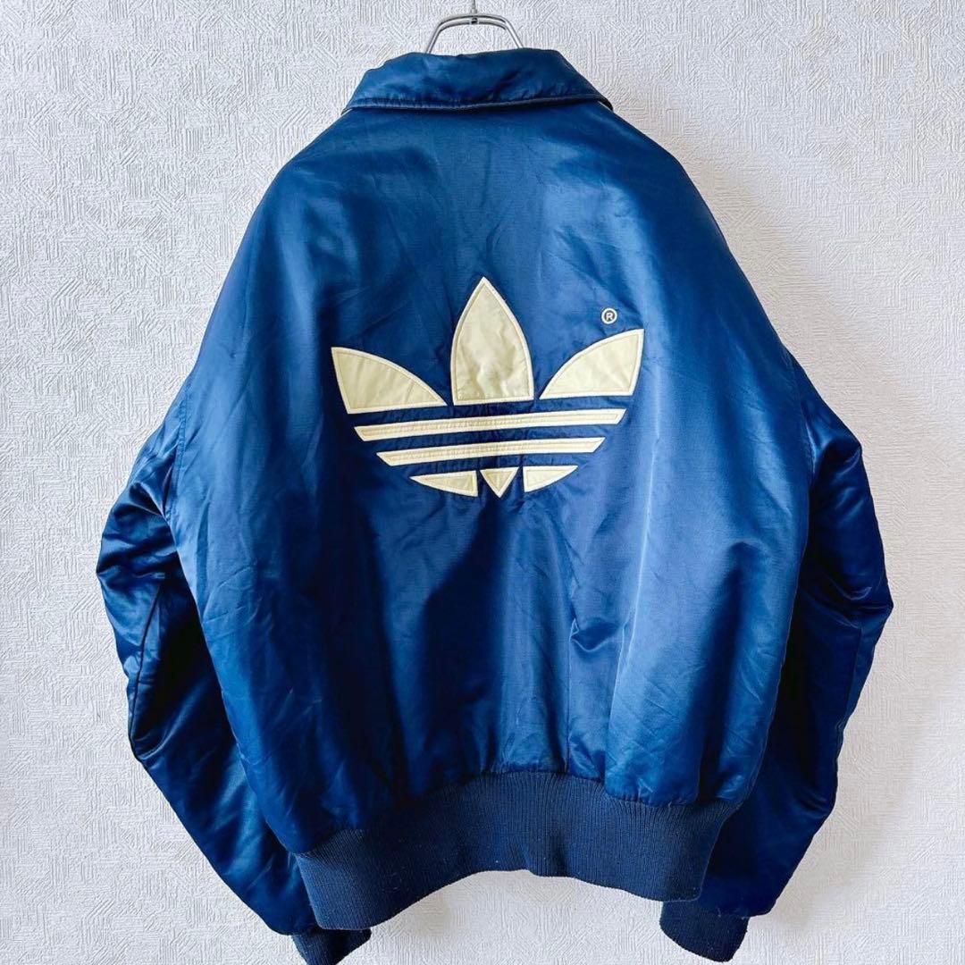 す*迄様 【90's】Vintage adidas 万国タグ ナイロンJKT