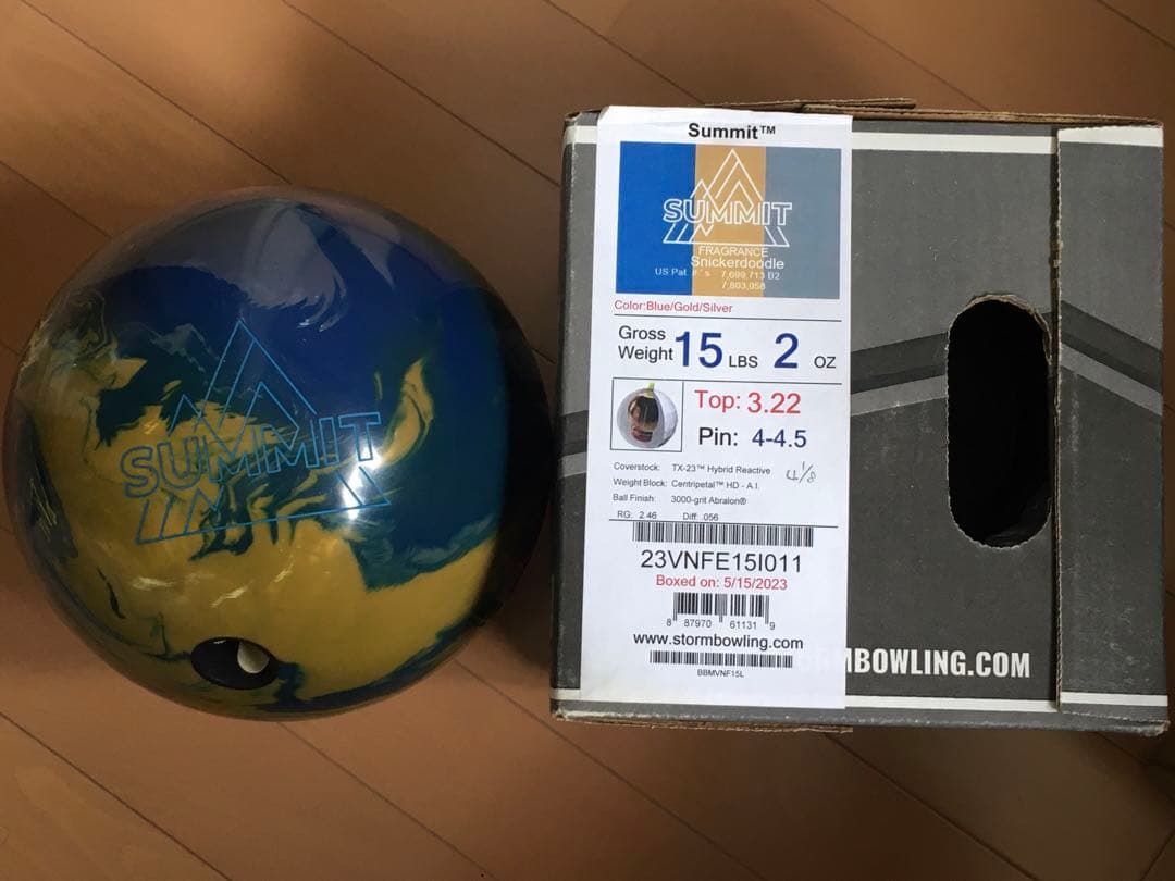 ストーム　サミット 15ポンド3オンス