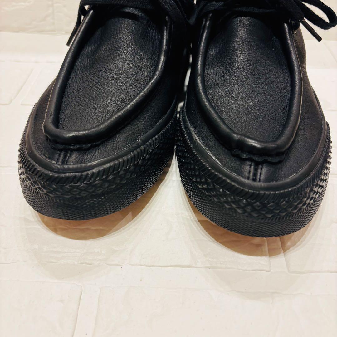 未使用級✨コンバース　モカシン　ブラック　27cm　1sd449