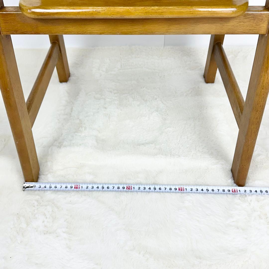 karimoku ダイニングチェア ブラウン　子供用チェア