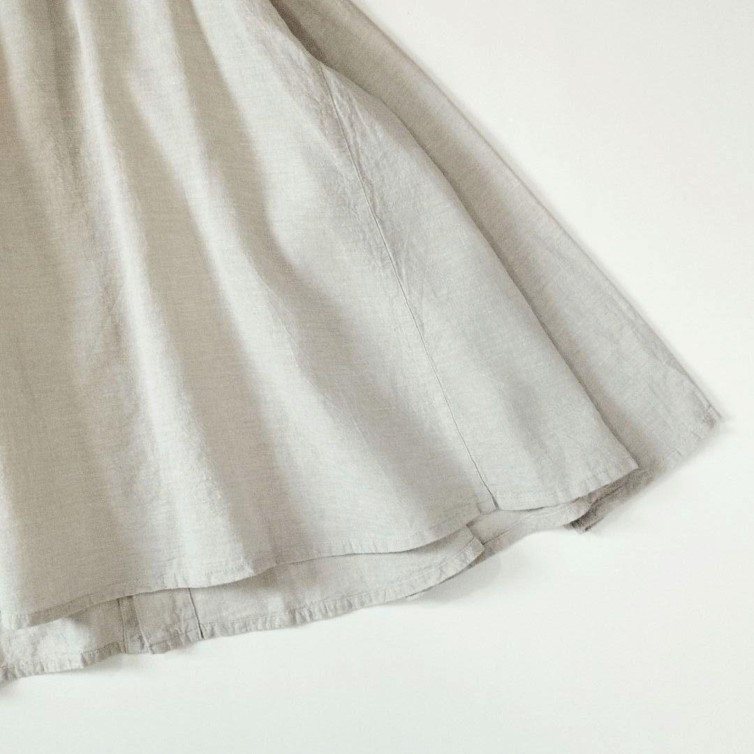 Plantation✨️コットンリネン ワイドシャツ 製品洗い
