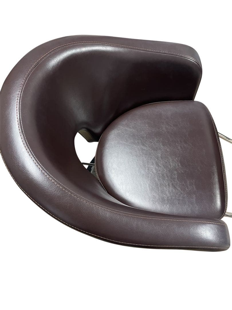 ブラウン ハイバック回転チェア