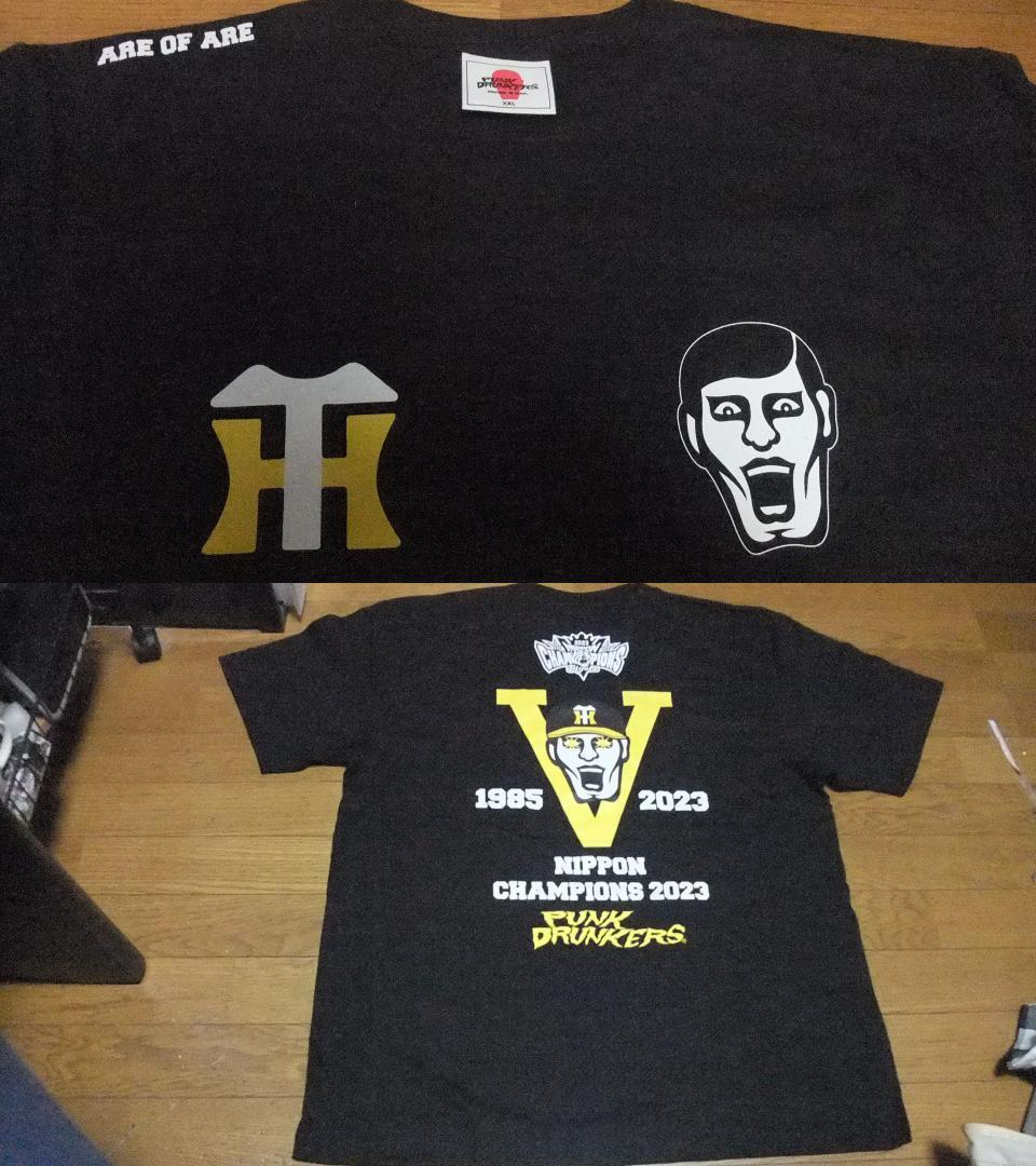 阪神タイガース 優勝記念 XXL punk drunkers 未使用 Tシャツ