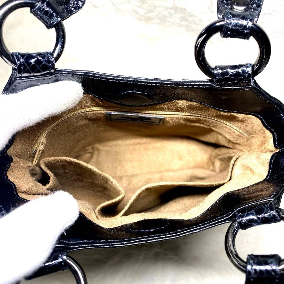 【アガパンサス】✨極美品✨高級　ポロサス　ハンドバッグマット　スエード