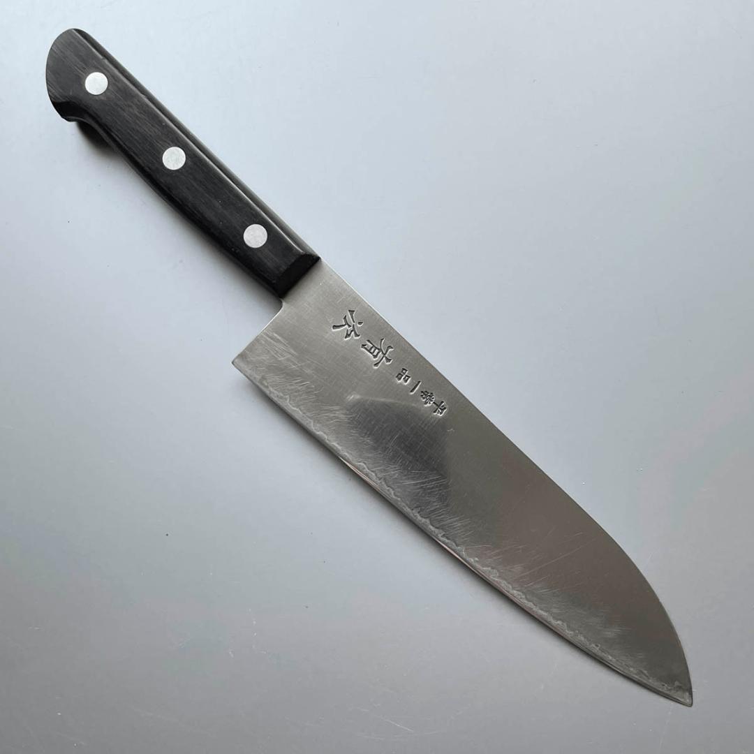 京都 有次 平常一品 ツバナシ 三徳包丁 18cm