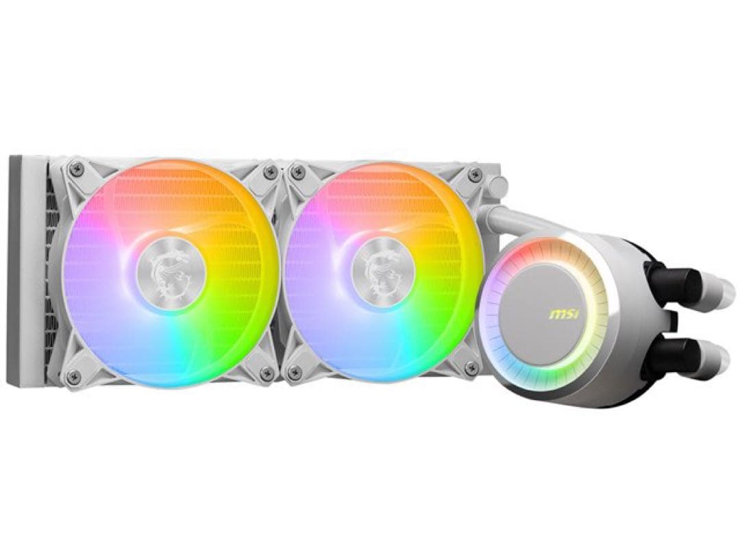 PC用ファン・クーラー MAG CORELIQUID E240 WHITE