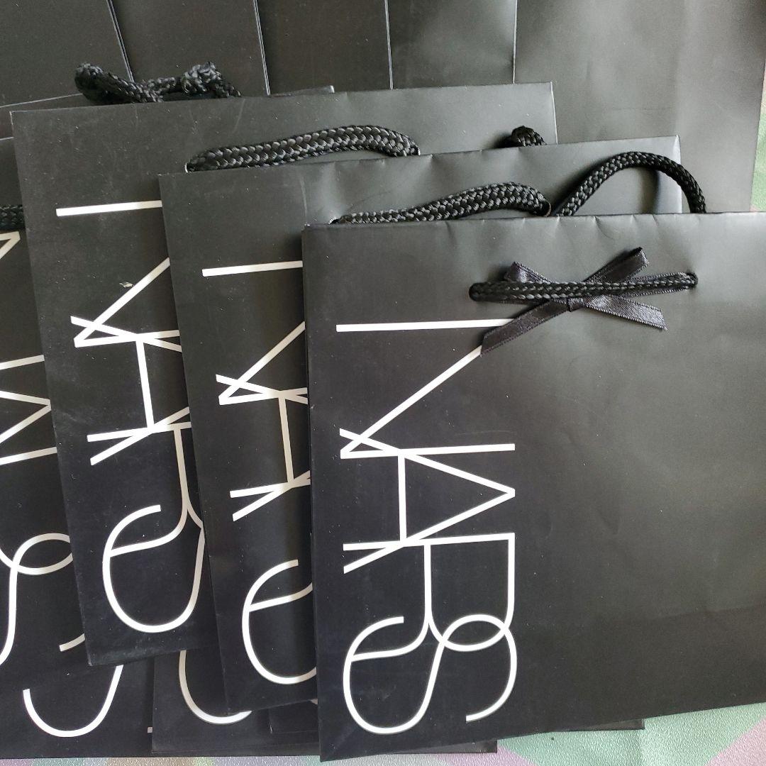 NARS ブラック 30枚　ショッピングバッグ セット