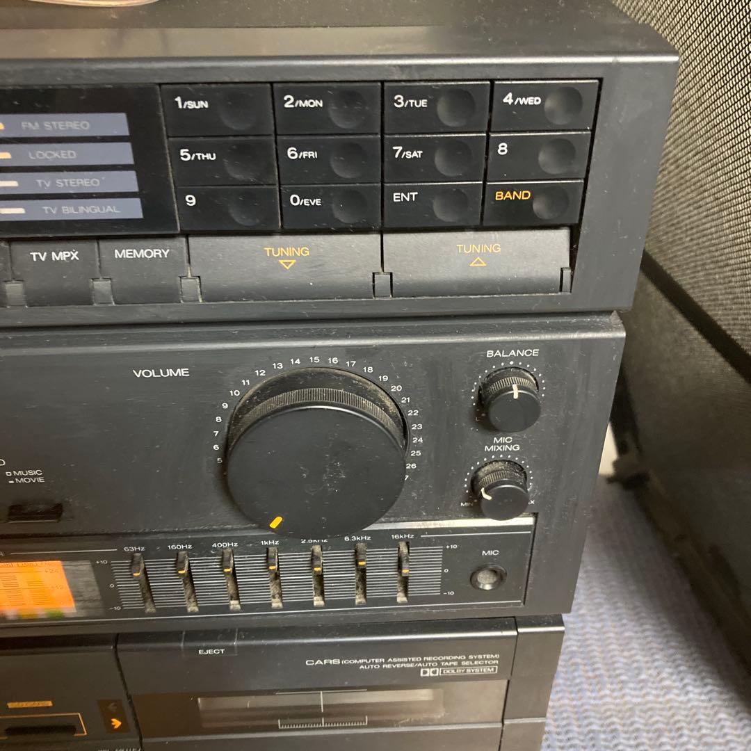 中古Sansui S-E310 CD・カセットWデッキセット[プレヤー別途販売]