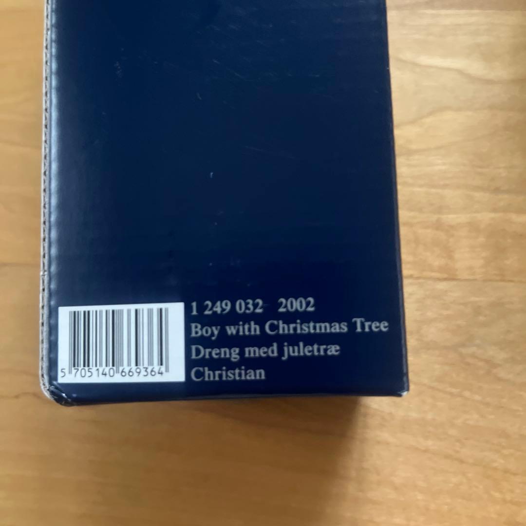 【希少・美品】ロイヤルコペンハーゲン　子供 クリスマス　陶器 置物