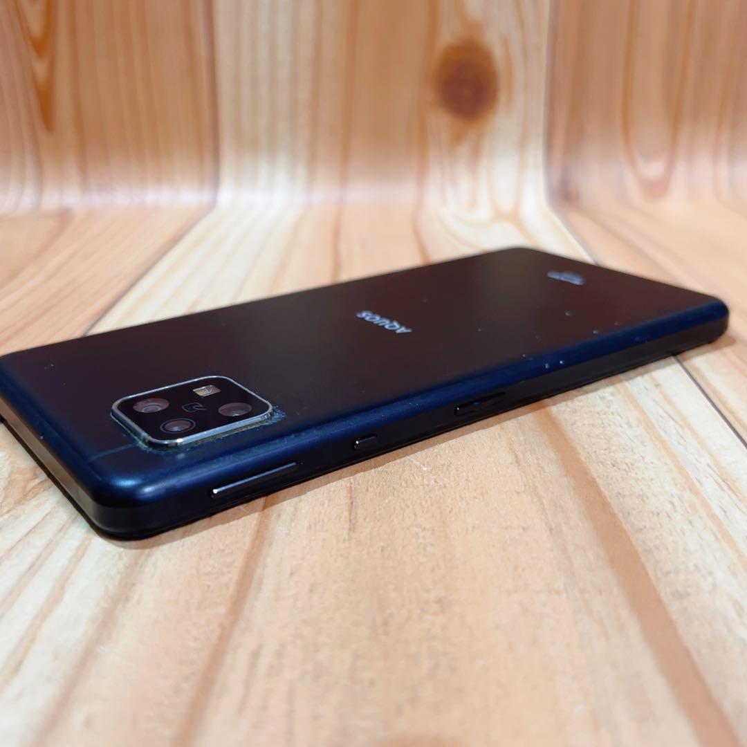 SIMフリー 本体 AQUOS sense 5G 64 GB 169G3ブラック