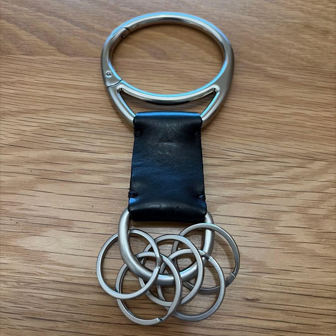 Hender Scheme キーフック シルバー/ブラック