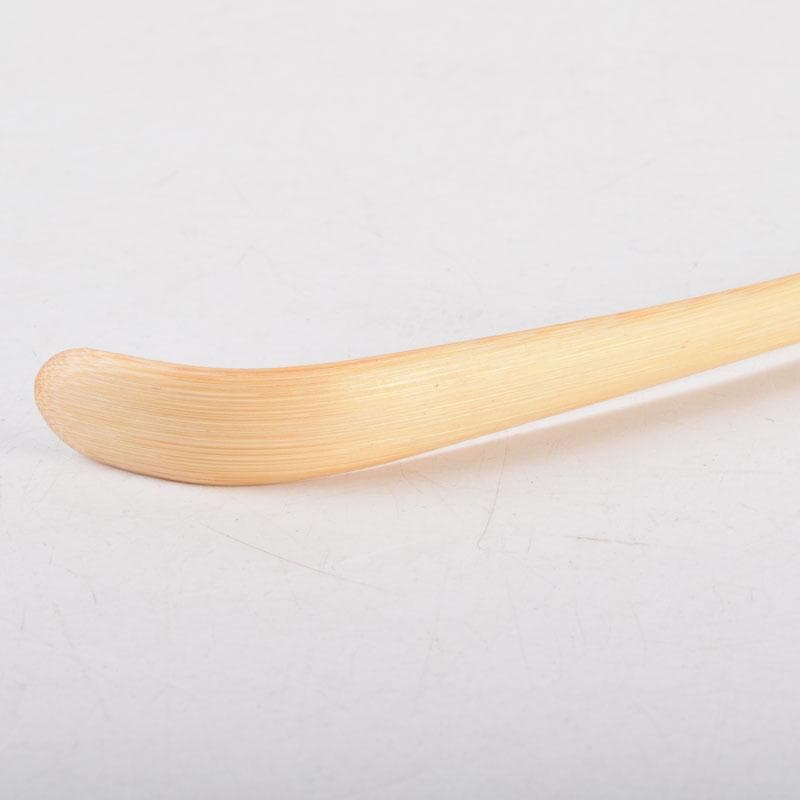 茶道具　茶杓師　影林宗篤作　茶杓　前大徳　福本積應書付　共筒共箱　V　8760