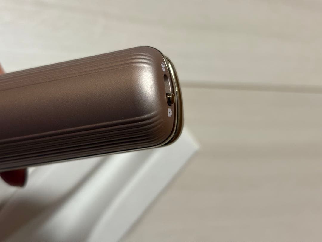 【10/18購入】ReFa フィンガーアイロン ST6 シャンパンゴールド