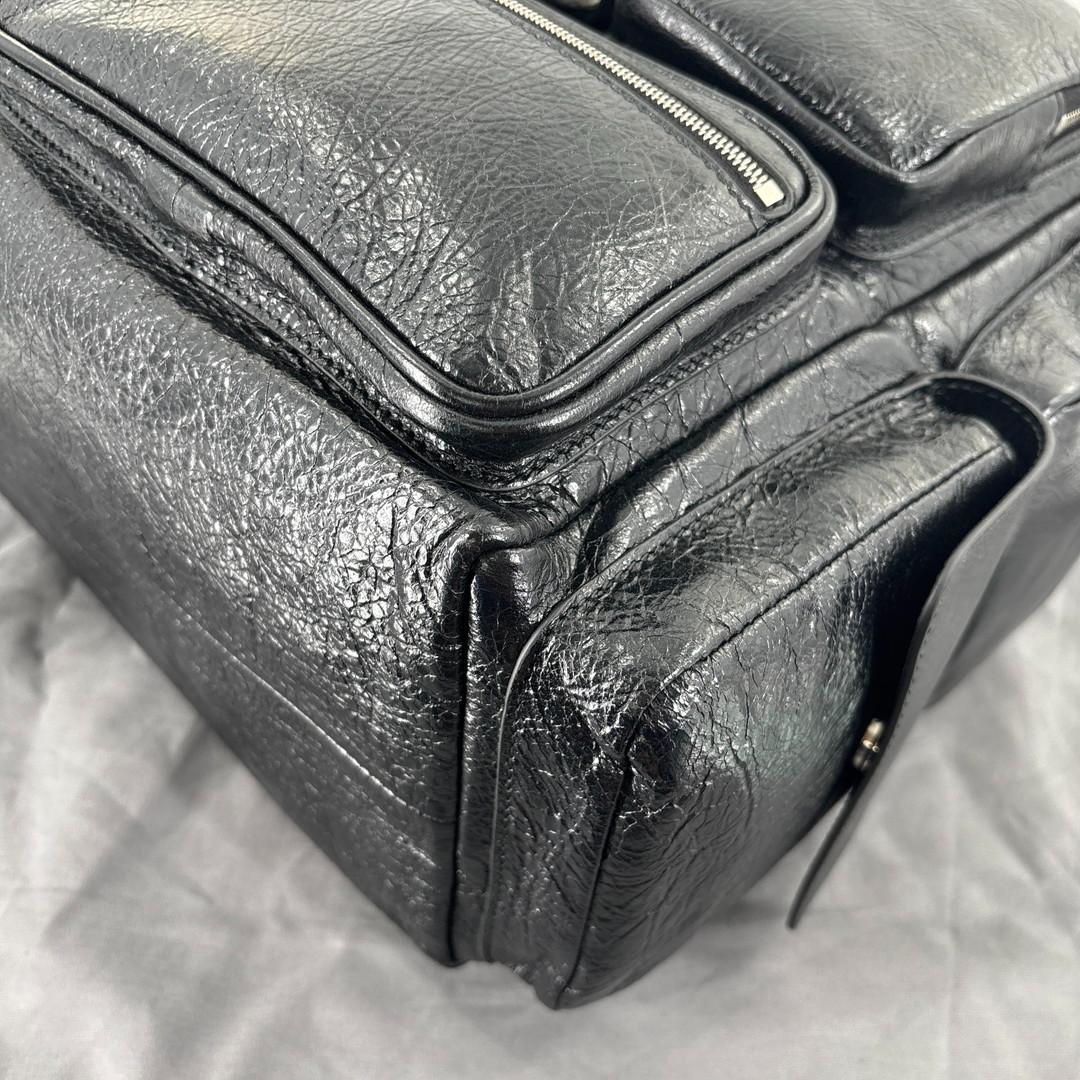 新品未使用 現行 バレンシアガ SUPERBUSY ラージ スリングバッグ 黒