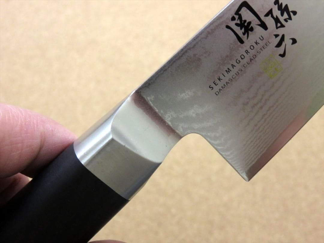 関の刃物 牛刀 210mm 貝印 関孫六 ダマスカス ステンレス複合材 包丁